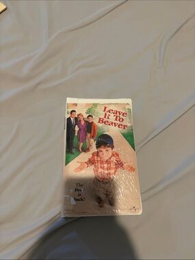 Leave It to Beaver VHS New Sealed - White/Cream